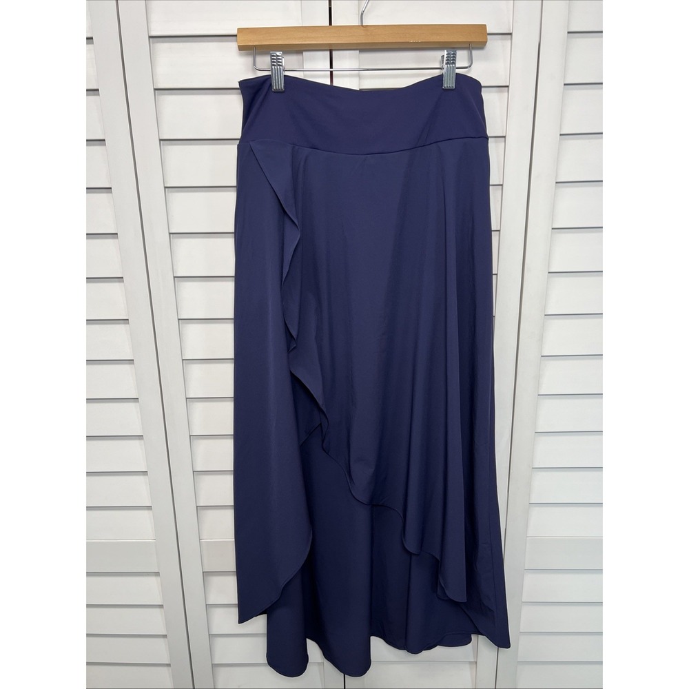 HALARA Navy Blue Midi Skirt - Picture 4 of 9